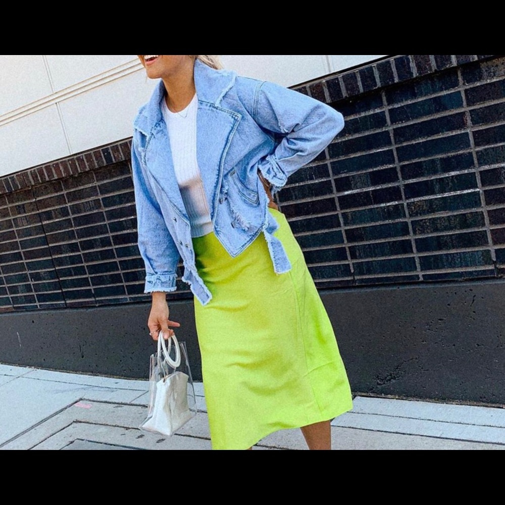 Forever 21 denim jacket. Size medium oversized